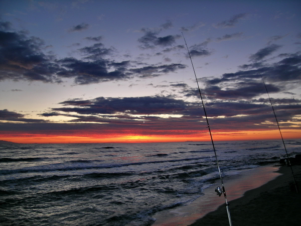 Contare le onde per sapere se è un buono momento per il surfcasting